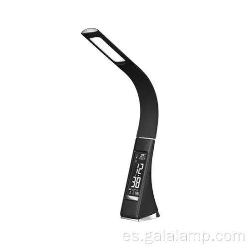 Lámpara de mesa de reloj de alarma RGB para decoración del hogar